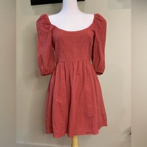 Your Story| Small/Medium (?) Terra Cotta Lined Dress